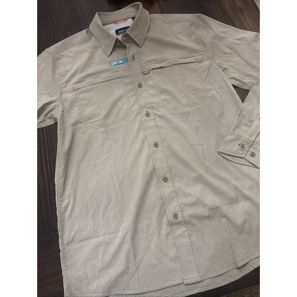 Orvis NEW! Classic Fit Shirt Long Sleeve Button Down Fishing Sun Active Medium